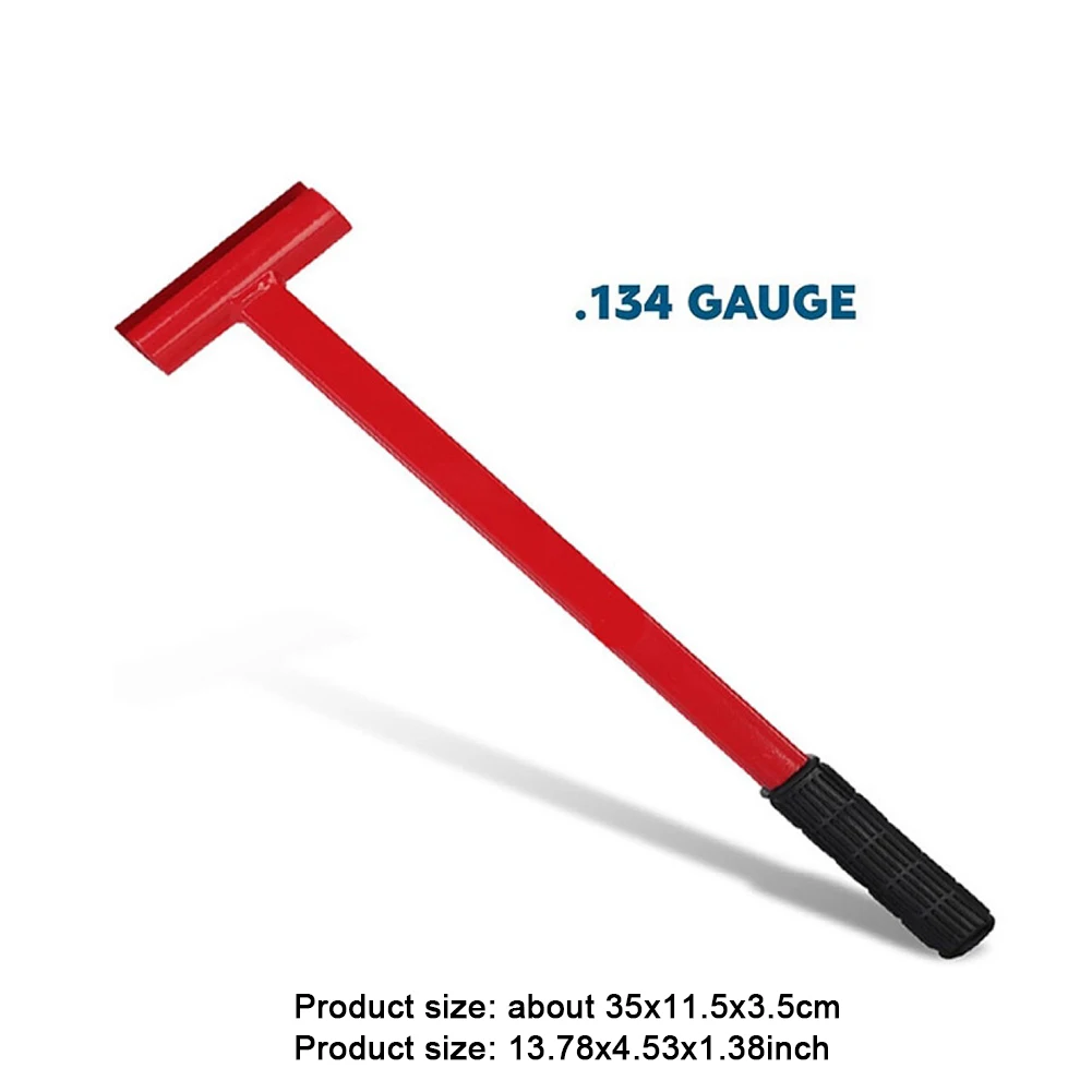 Door Hinge Adjustment Tool with Rubber Handle Hinge Bender Wrench Hinge Knuckle Bender  for .134 Gauge Commercial Door