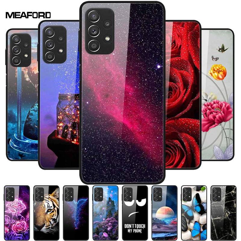 Ultra-Durable Tempered Glass Hard Back Phone Case