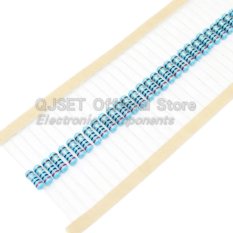 20pcs 1W Metal Film Resistors 1% 10 Ohm 47 100 200 220 470 510 Ohm 1K 4.7K 10K 22k 33k 47K 100k 200k 220k 510k 470k 910k 1M Ohms - Image 5
