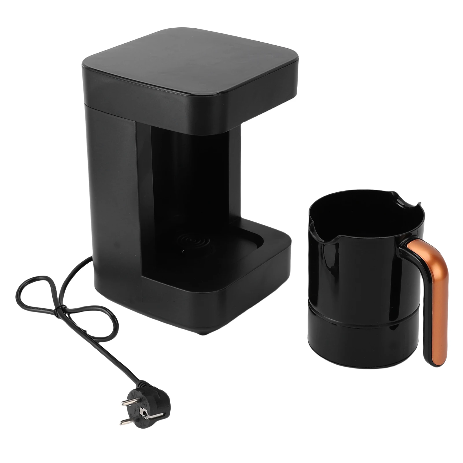 Macchina per caffè per bevande calde Macchina per caffè turco portatile da 7 tazze Touchscreen LCD 11 modalità di riscaldamento Montalatte per ufficio