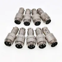 Male Plug GX16 connector docking male plug 2Pin 3pin4pin 5pin6pin7pin8pin9pin10pin L73 RS765 DF16 M16 4