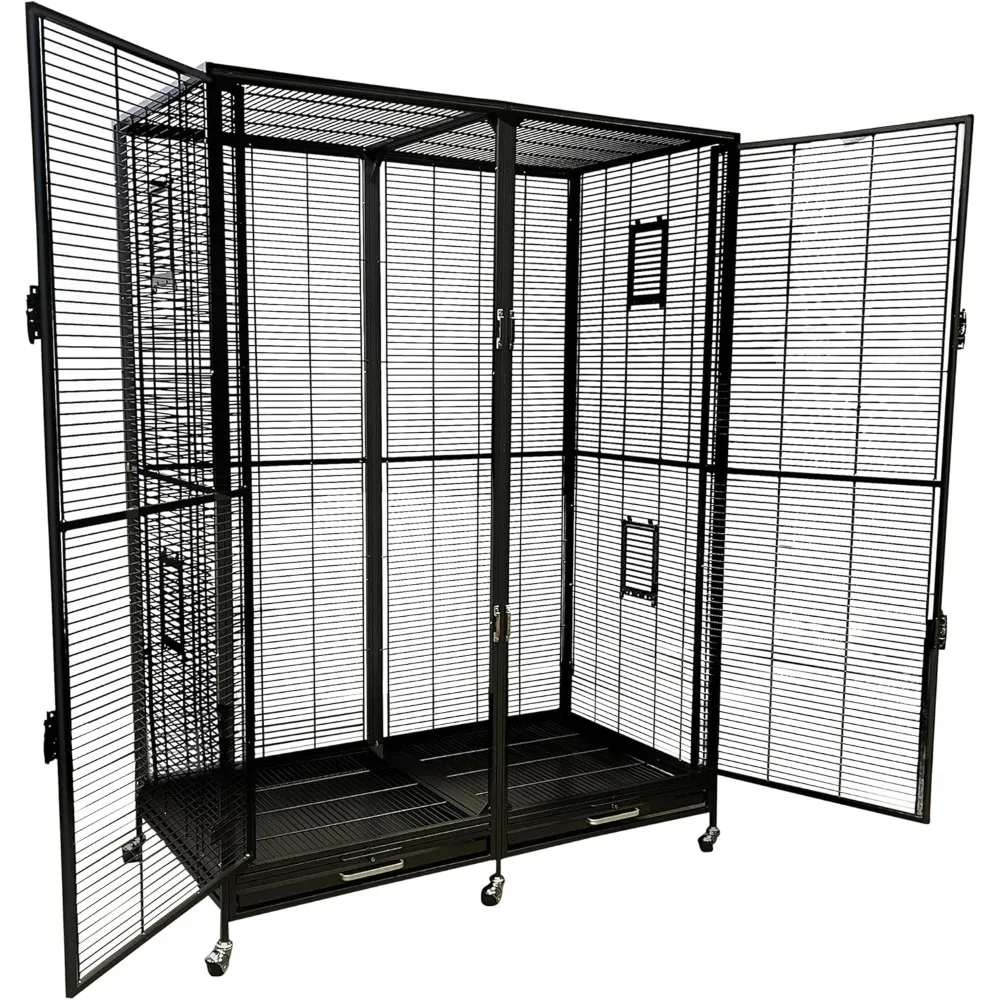 Borneo Small Animal Cage - for Sugar Gliders, Squirrels, Marmosets & Other Small Pets 3