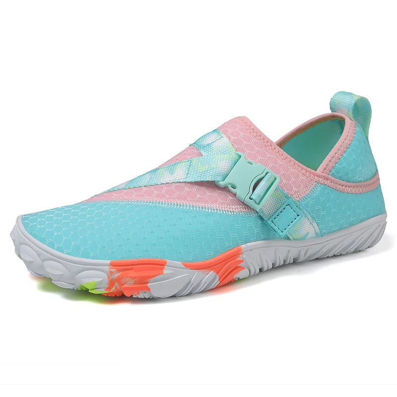 

Summer Beach Aqua Shoes Men Women Outdooe Slip-on Men's Water Shoes Breathable Non-slip Sock Barefoot Shoes Kids Big Size 27-46