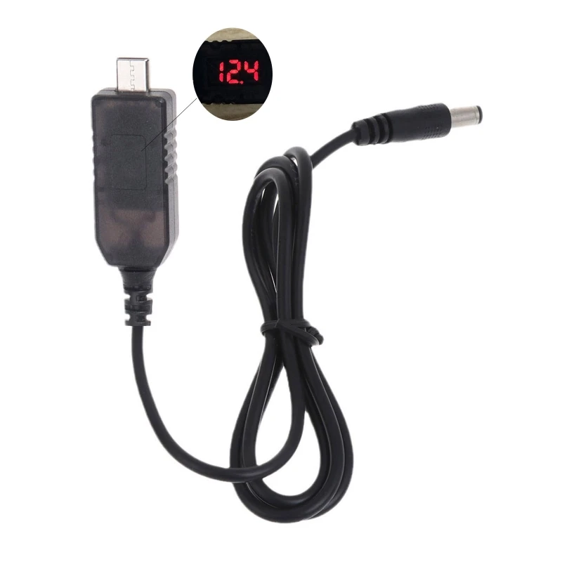 

39inch Type C PD to 12V 36W 5.5x2.1mm Cable for Router Laptop Speaker Modem LED