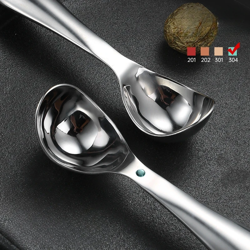 Fruit Watermelon Spoon Multifunctional Ice Cream Scoops Stainless Steel Dual-Purpose Spoon Household Ice Cream Tools Ball Scoop
