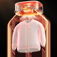 Multifunctional Dryer Electric Clothes Home Cabinet Floor Machine Laundry Dryers Apartment Folding Drying Tumble Foldable 1