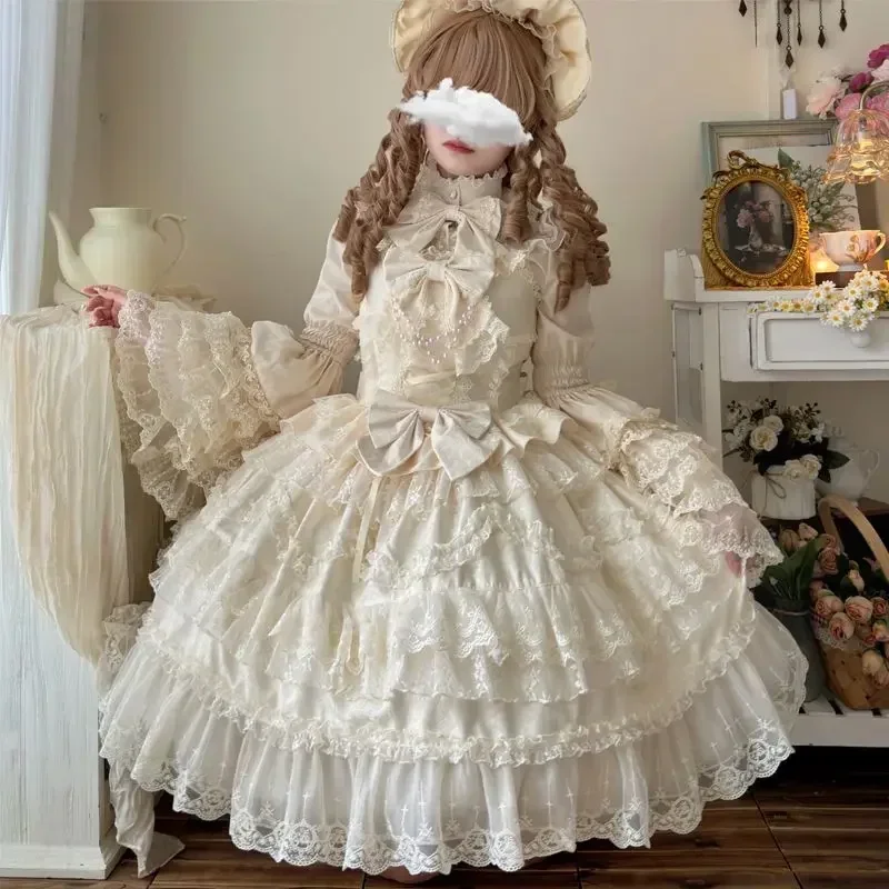 Licaboth Original Design Lolita Lace Puffy Dress Gorgeous