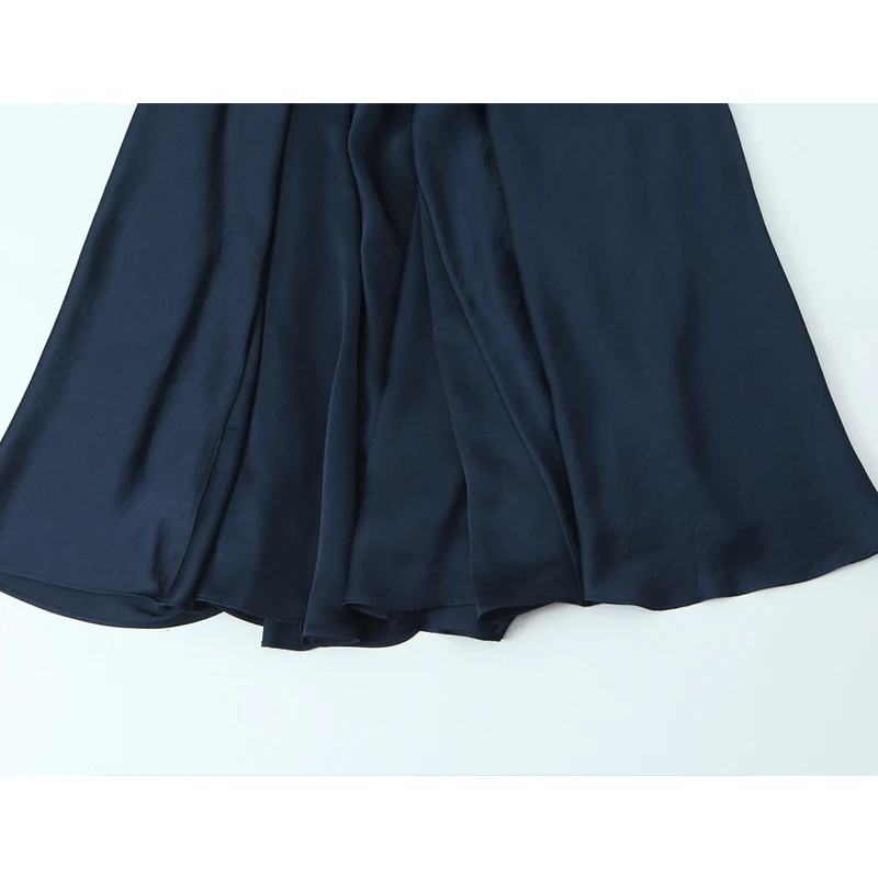 Chic Elegant Satin Long Dresses for Women 2026 New Summer Backless Sexy Midi Dress Women's Evening Party Dresses