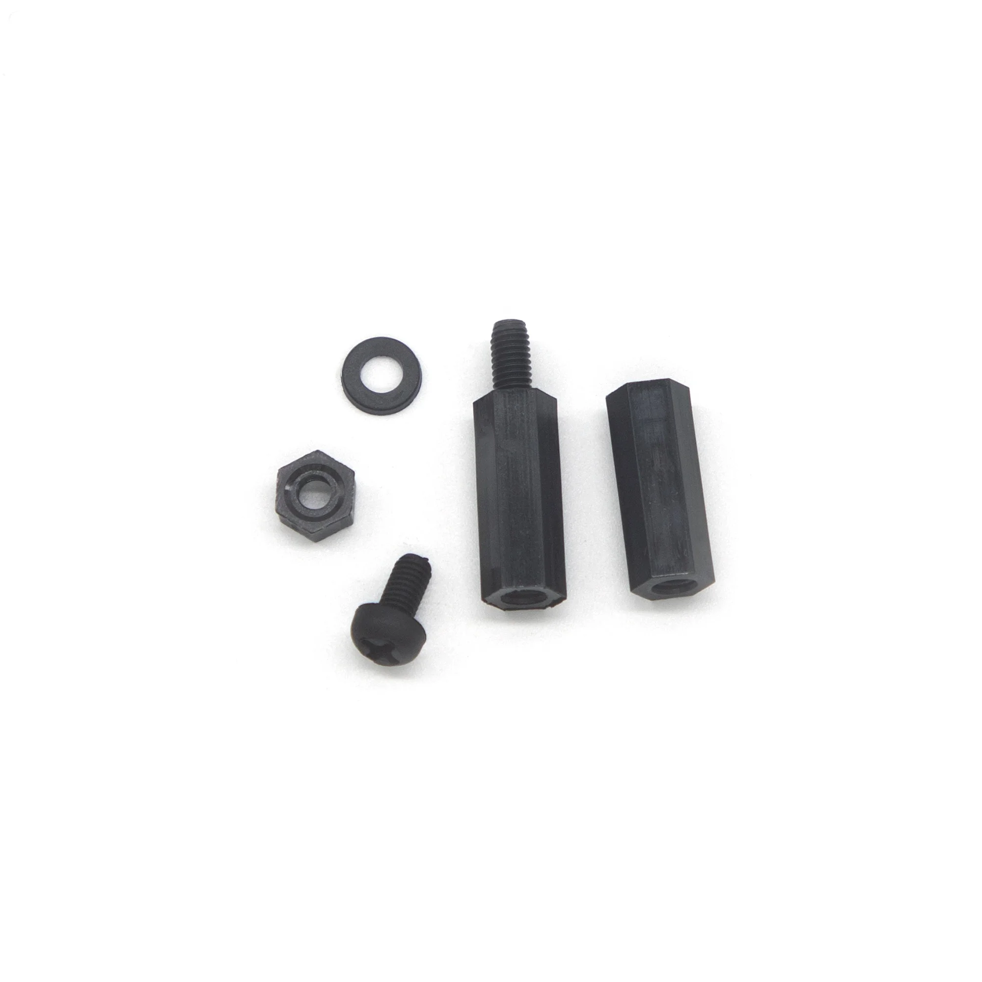 Screw Bolt Nut Set 380pcs M3 Male Female Nylon Hex Spacer Standoffs Screws Nuts Assortment Kit For Fastening And Anti-Loosening Not Easily Deformed