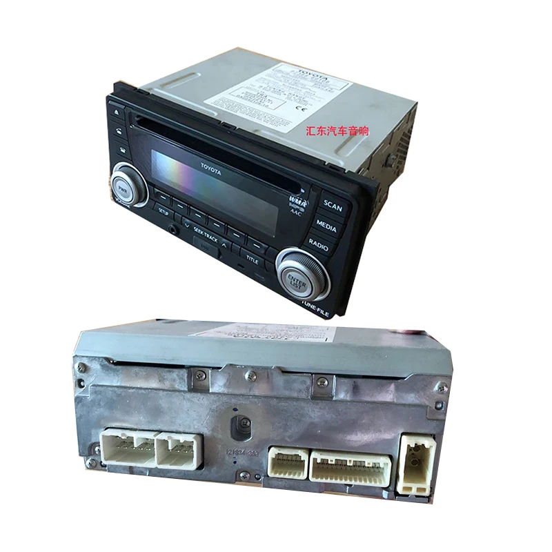 Toyota original Land Cruiser PZ366-60106 corrola car radio CD player with bluetooth FM USB AUX Multimedia Player Car Audio car radio car cd player