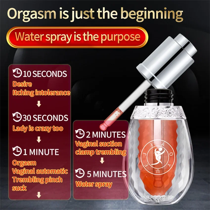 Lubricant Sexual Stimulation Female Fast Orgasm Essence Enhances female Vaginal Firming Libido Improve The Quality  Sexual Iife