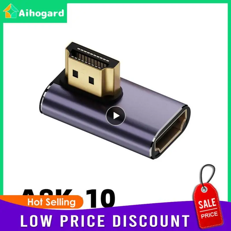 

1PCS 2.1 Cable Adapter Male to Female Cable Converter for HDTV PS5 Laptop 4K Extender Female to Female