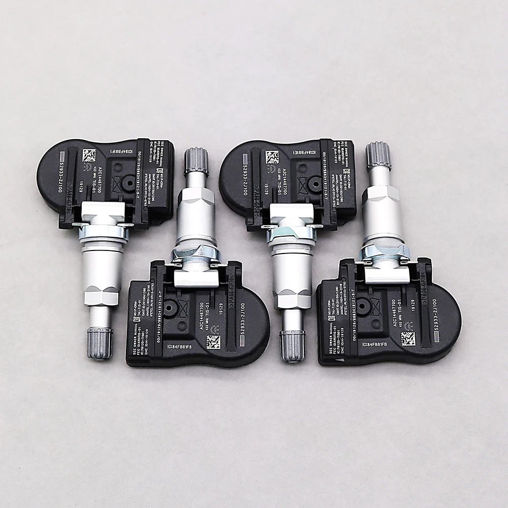 2012-2023 현대 I30 Ix20 Ix55 TPMS Kia Ceed Sorento Genesis G80 433MHz 타이어 압력 TPMS 센서 52933-2J100 52933-3N100