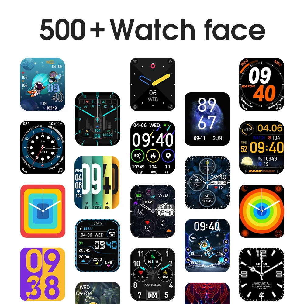  4pcs  IWO W27 ִ Ʈ ġ  2022 1.91 ġ 500 + Watchface  ȭ IP68  Smartwatch