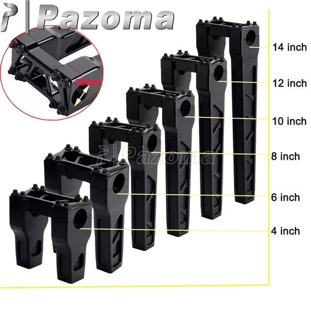 Pazoma-オートバイのハンドルバー,4