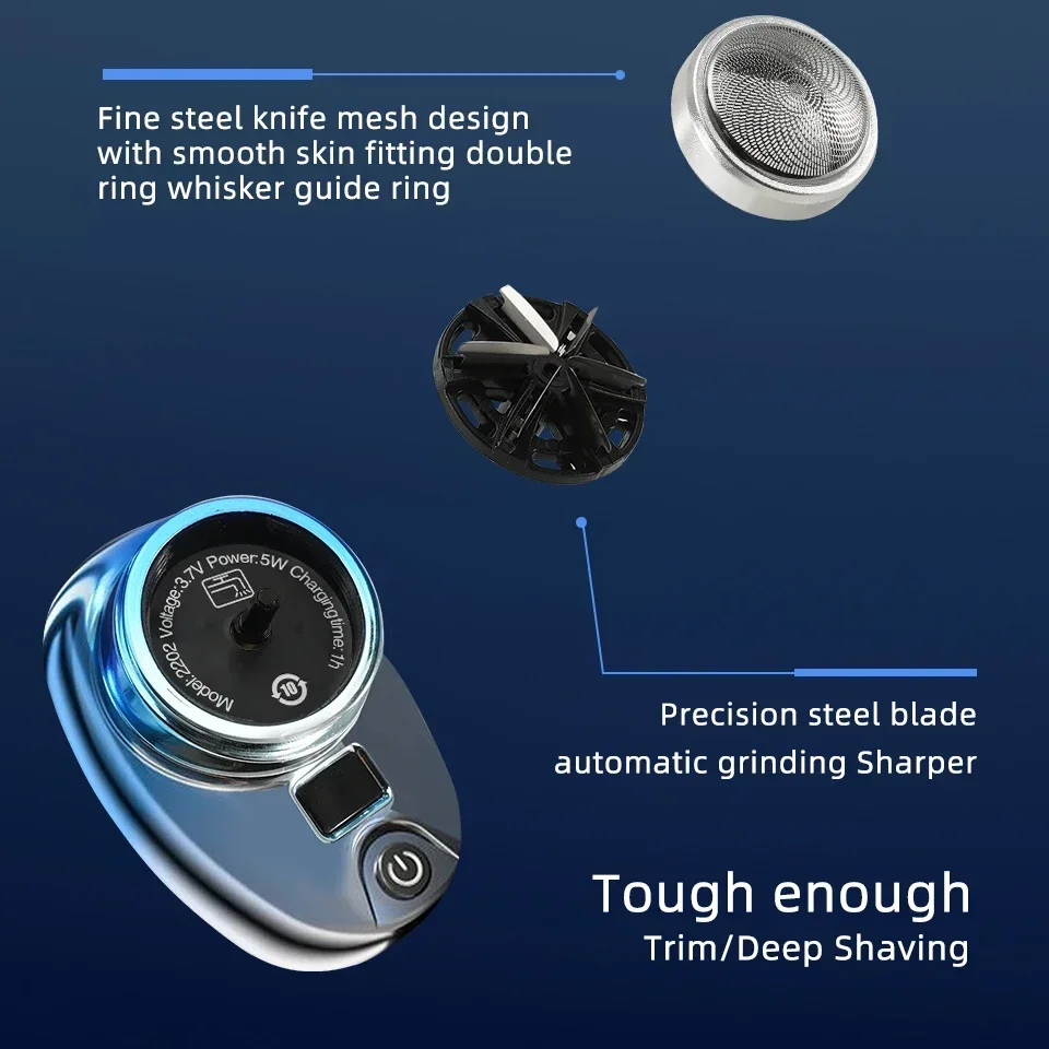 ماكينة حلاقة كهربائية لاسلكية قابلة للشحن