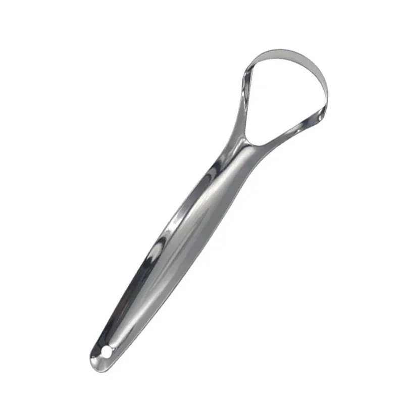 Cleaning Coated Tongue Open Type Tongue Scraper Stainless Steel Oral Tongue Cleaner Brush Toothbrush Oral Hygiene Care Tools