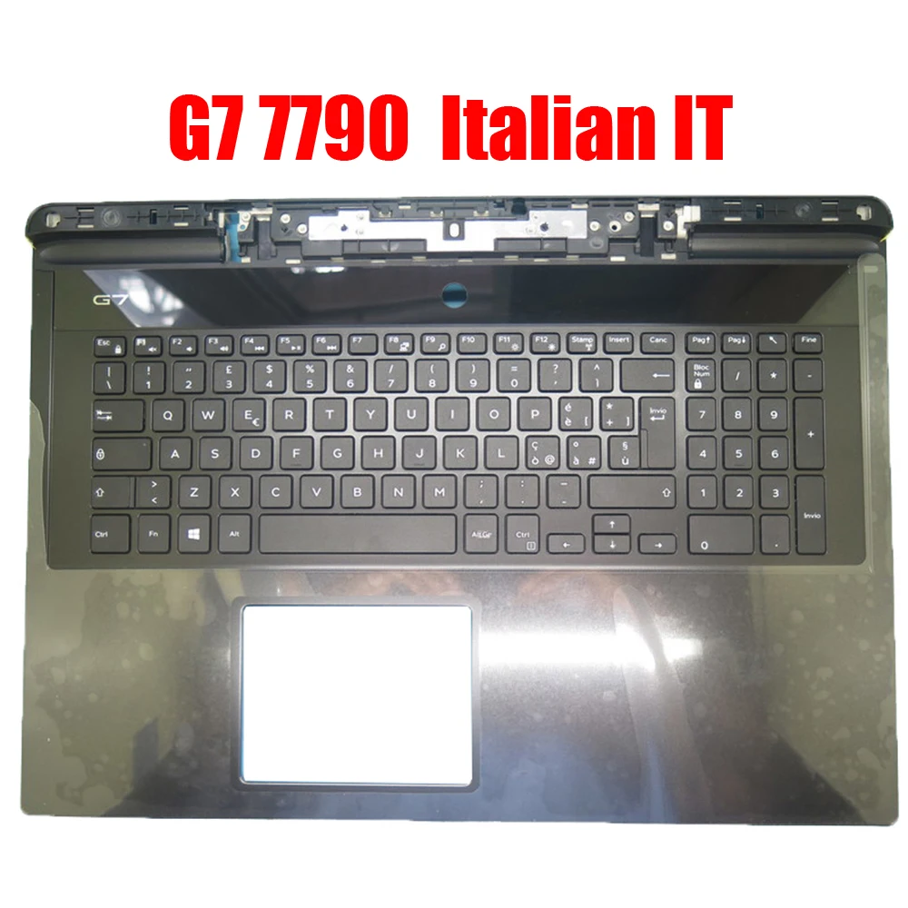 

Italian IT Laptop Palmrest For DELL G7 17 7790 06WFHN 6WFHN 07CM3Y 7CM3Y 00YW0N 0YW0N 0RWNNM RWNNM 07C0CD 7C0CD Keyboard New