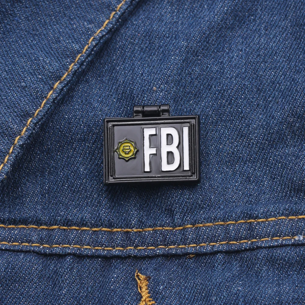 Cartoon Enamel Pins ID Card Flip Brooches Jewelry Gifts For Friends anime brooches game brooch