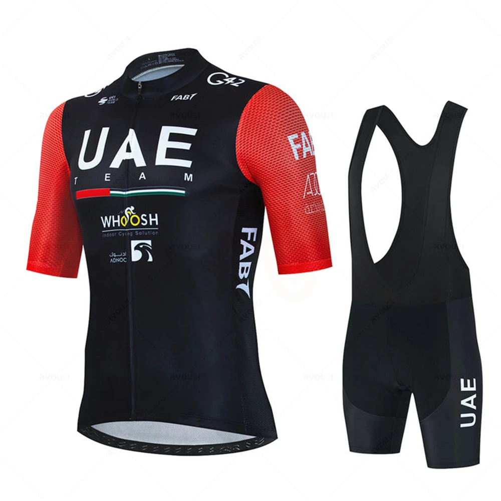 2025 Uae Cycling Jersey Set MTB Uniform Bike Clothing Summer Breathable Bicycle Shirt Ropa Ciclismo Bib Pants Maillot Ciclismo 5