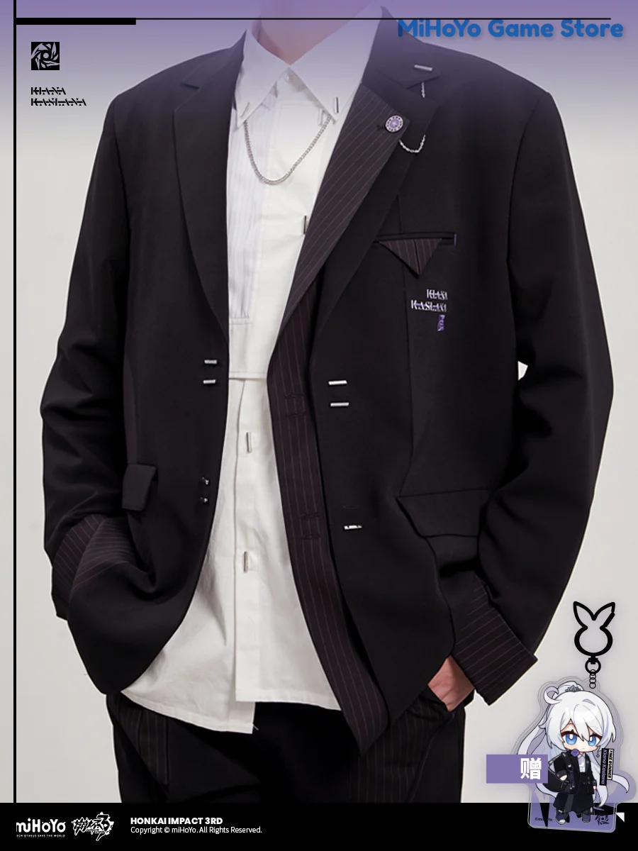 

Kiana Coat Official Honkai Impact 3 Kiana Kaslana Formal Attire Doujin Herrscher Of Flamescion Time Gravel Light Theme Top Suit