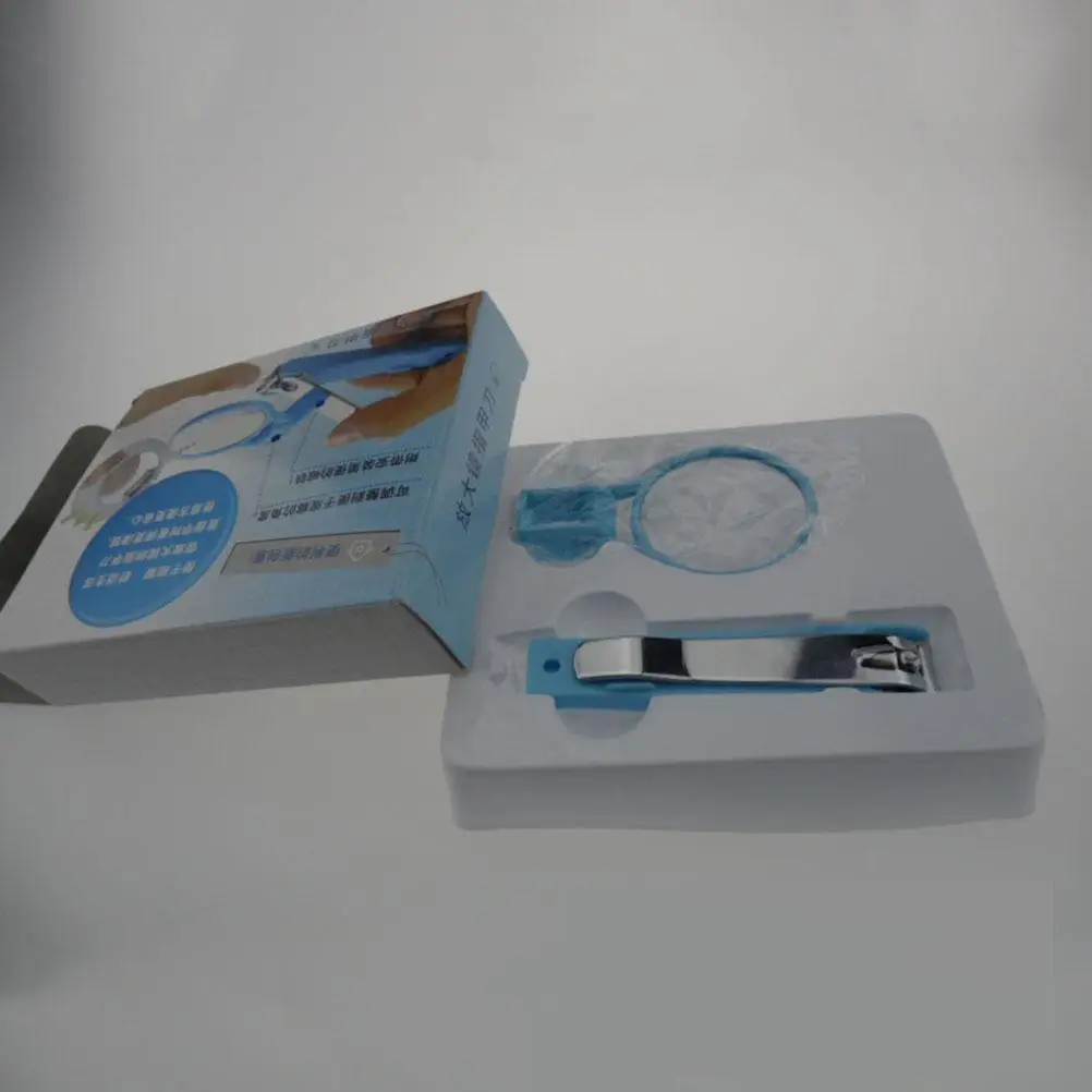 Baby Nail Care Suit Clippers Tools Magnifier Trimmer for Magnifying Glass Elder Infant