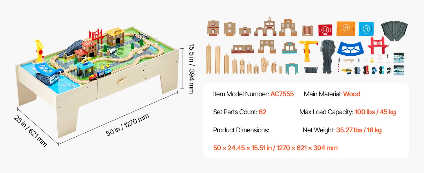 table with drawer option