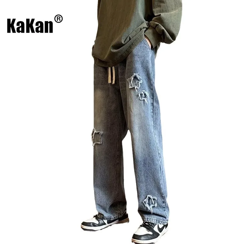 Рисунок 5 - Мужские джинсы с нашивками Kakan