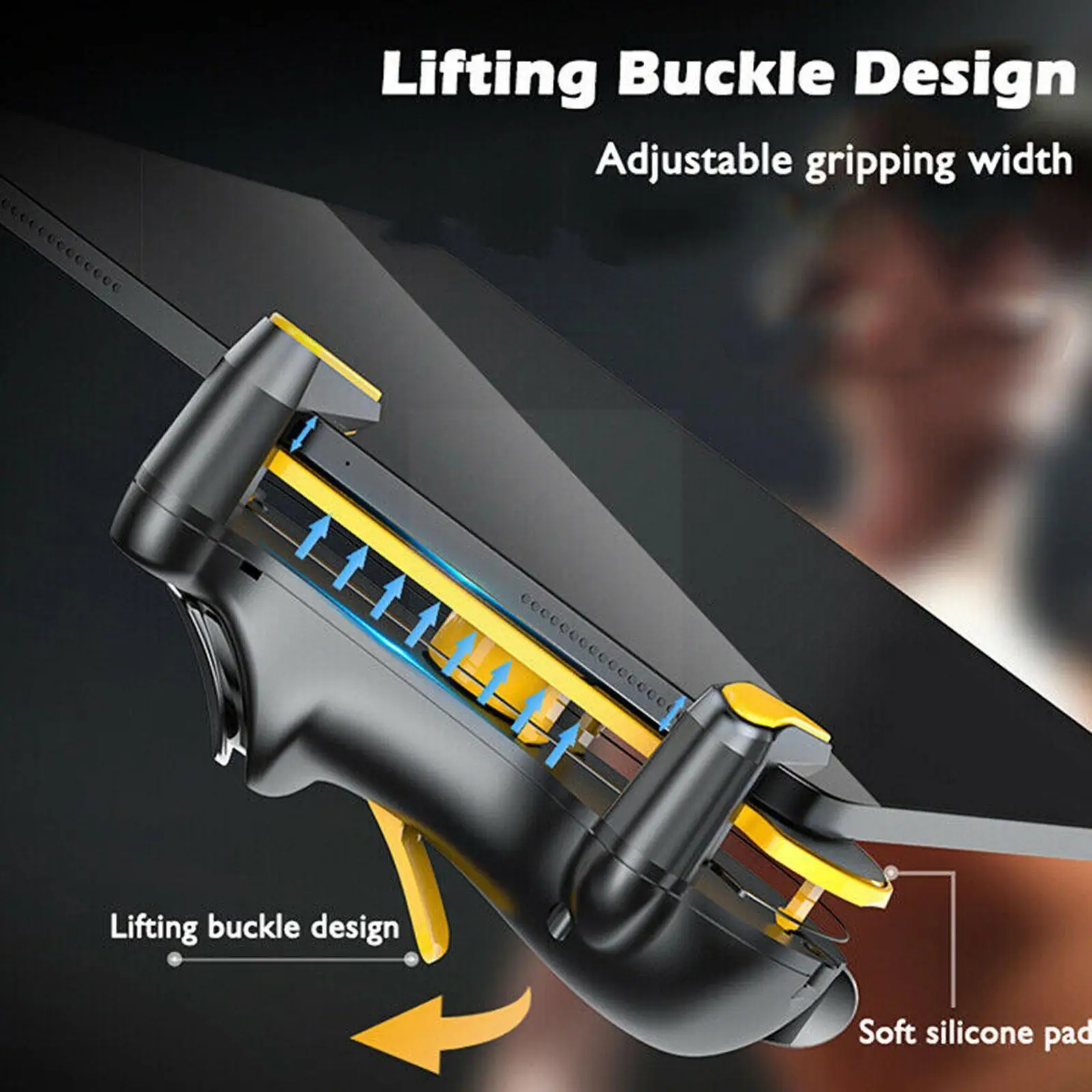 SixFingerIpadPUBGControllerCapacitanceAdjustableJoystickTrigger