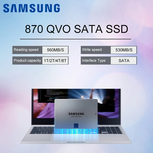 Samsung 4tb Sata 2.5 Ssd | Samsung 870 Qvo 2tb Sata3 - Samsung - Aliexpress