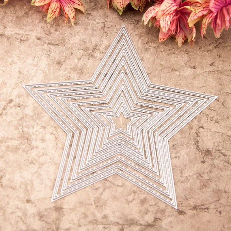 

Metal Stars Cutting Dies Stencils for DIY Scrapbooking/photo album Decorative Embossing DIY Paper Cards
