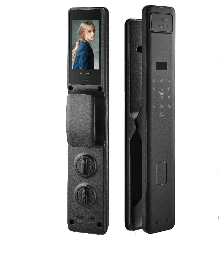 P90 Remote Control Without Distance Limitation Via The App New Aluminum Door Smart Lock Last Technology