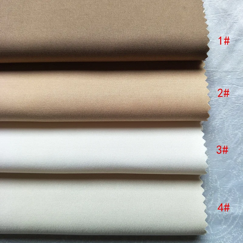 

Khaki Stretch Suit Fabric Solid Color Plain Suit Dress Cloth Sold By Meter Suiting Fabric for Men High Quality Men’s Fabrics