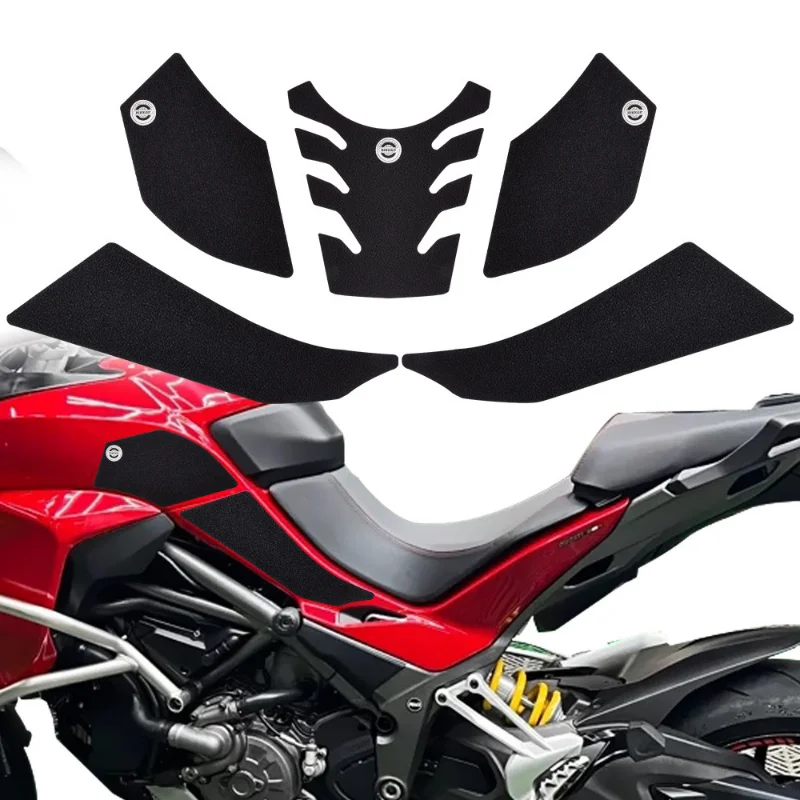 Motorcycle Fuel Tank Pad Knee Anti Slip Stickers Fuel Tank Side Pad Waterproof Pad For DUCATI MULTISTRADA 1200 S 1260S 2015-2022