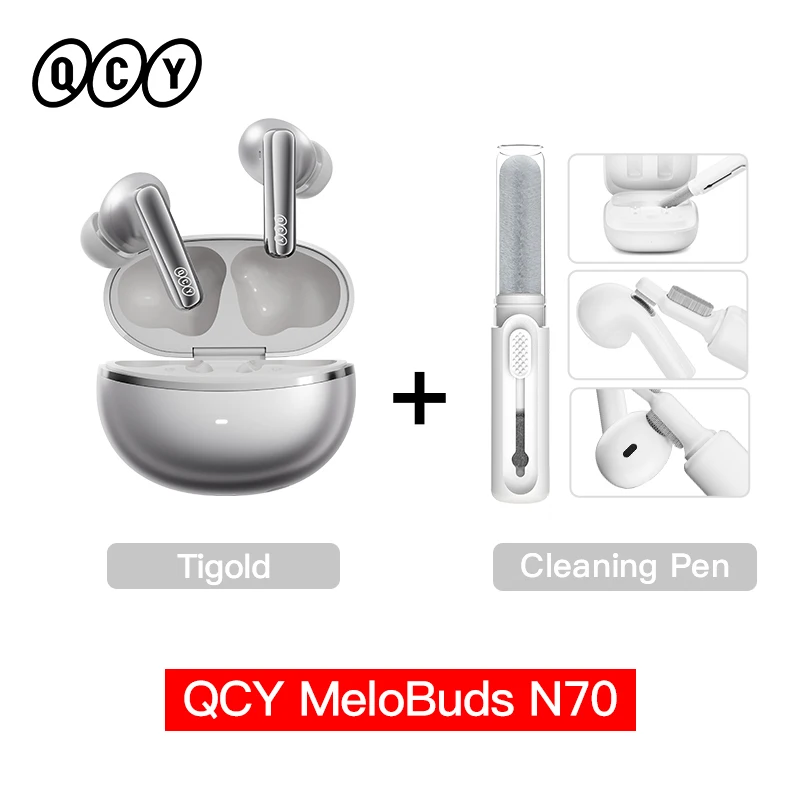 QCY MeloBuds N70 سماعات أذن لاسلكية ANC قابلة للتك...