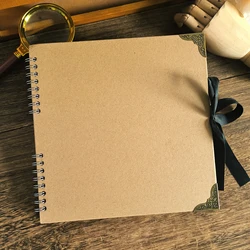 Deluxe Photo Album & Scrapbook: DIY Bow Ribbon Coil Design, 30 Sheets (S22676 - 1)