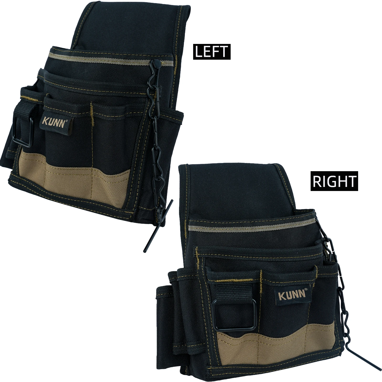 KUNN Electrician Tool Pouch Durable Small Basic Maintenance Tool