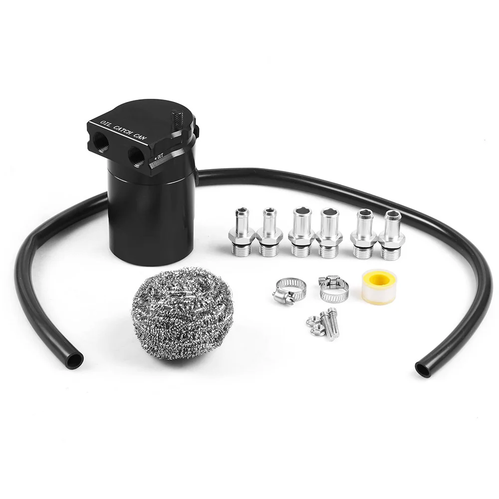 Oil Separator Co. 3.0 Oil Separator Compatible For 2011-2022 F-150 2.7L/3.5L/5.0L 18-21 Expedition Passenger Side