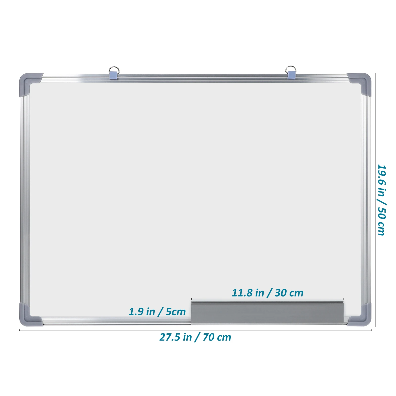 Magnetic Whiteboard Double Sided Board Teaching Writing Board Erasable Hanging Magnetic Message  Dry Erase Board for Home Office