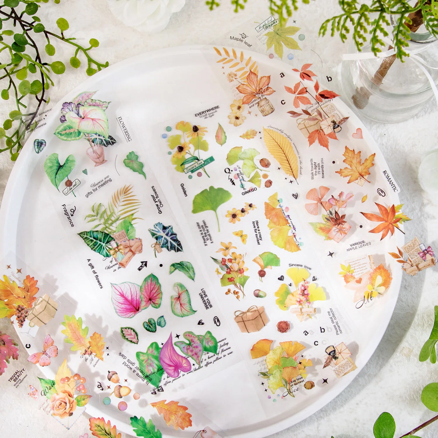 

20sets/1lot Kawaii Scrapbook Stickers small forest Scrapbooking Supplies Planner Decorative Craft Stationery Sticker