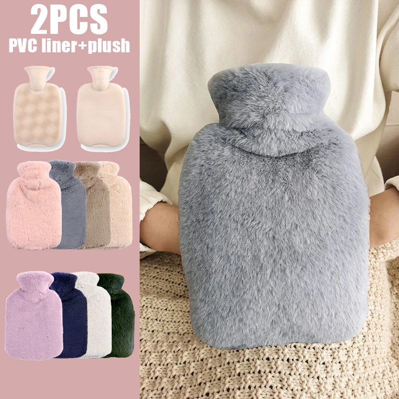 

2000ML Warm Water Bag Water-filling Hot-water Bag for Female Warm Belly Hands and Feet Keep on Hand Warmer Hot Water Bottle Bag