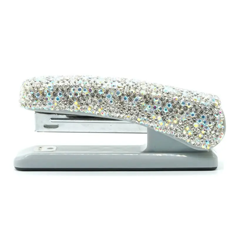 Diamond Crystal Handmade Bling Dazzling Stapler For Office, School, Or Home