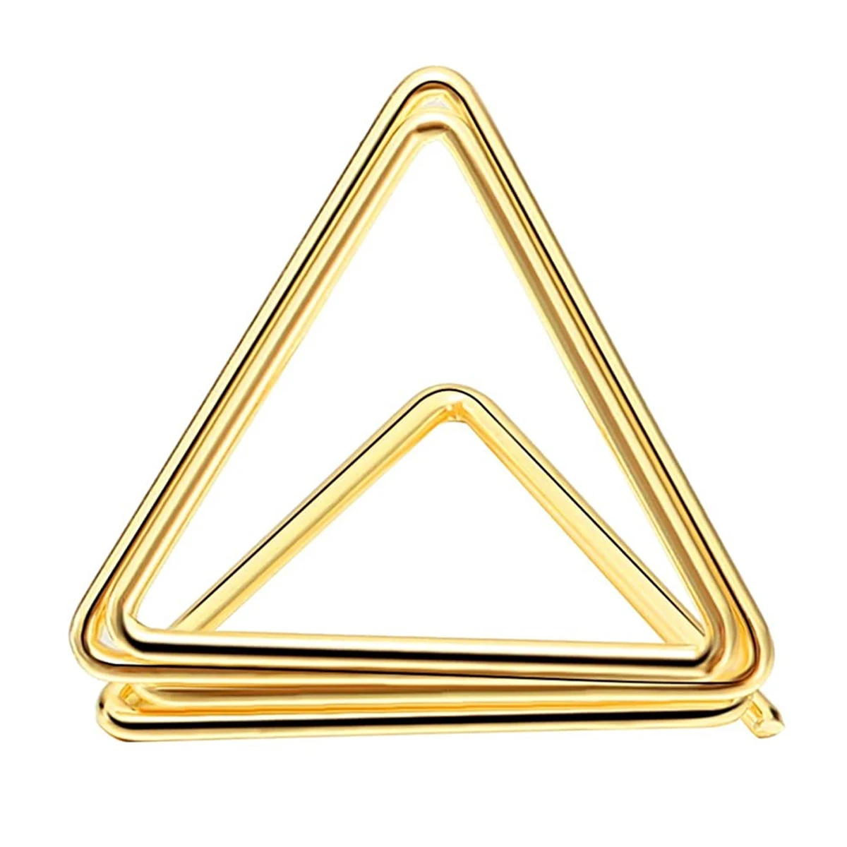 Table Card Holder Triangle Shape Card Stand Clip Number Holder Table Decoration for Wedding Anniversary Party Desk place card holders floral card holders 100Pcs