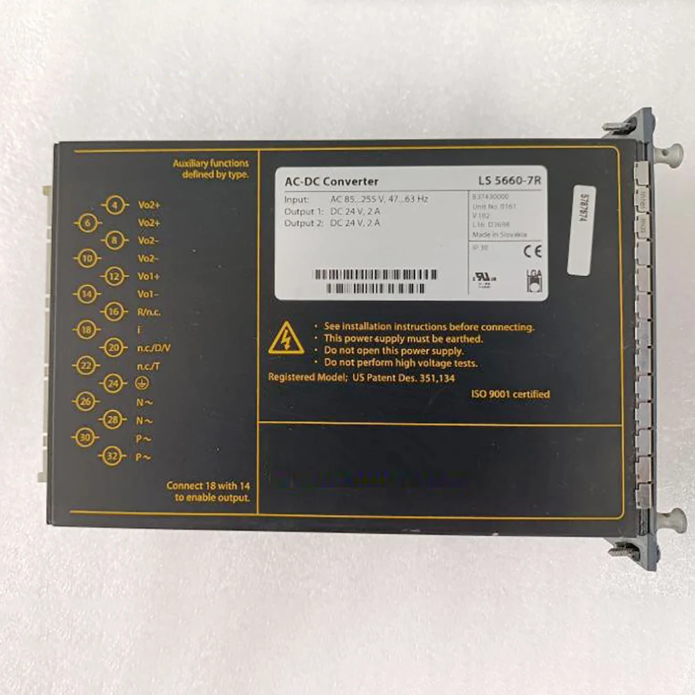 LS5660-7R AC-DC Converter 2X24V Device Power Supply High Quality Fast Ship Works Perfectly 2 LS5660 7R AC DC Converter 2X24V Device Power Supply High Quality Fast Ship Works Perfectly