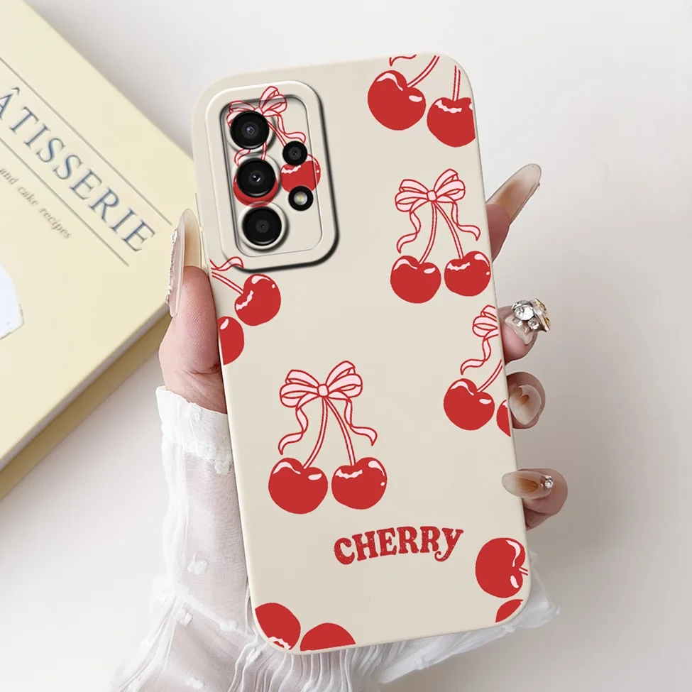 For Samsung A13 4G Case A135F Silicone Cute Fashion Butterfly Flower Love Painted Cover For Samsung A13 Galaxy A13 4G Phone Case
