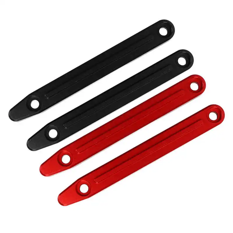 2 Stück RC-Dachreling Aus Aluminiumlegierung – Für ARRMA 1/5 Outcast/Kraton 8s, Rot, Inkl. Schrauben