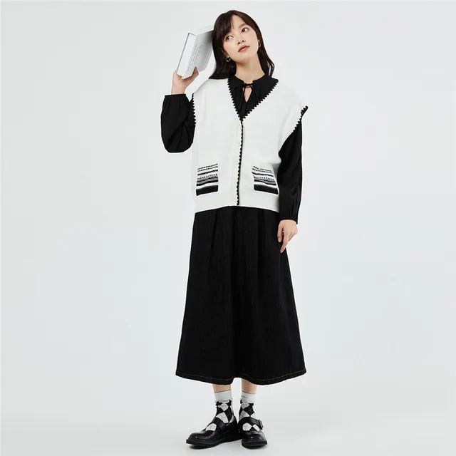 Giordano 니트 카디건: 이른 가을을 위한 편안하고 세련된 선택