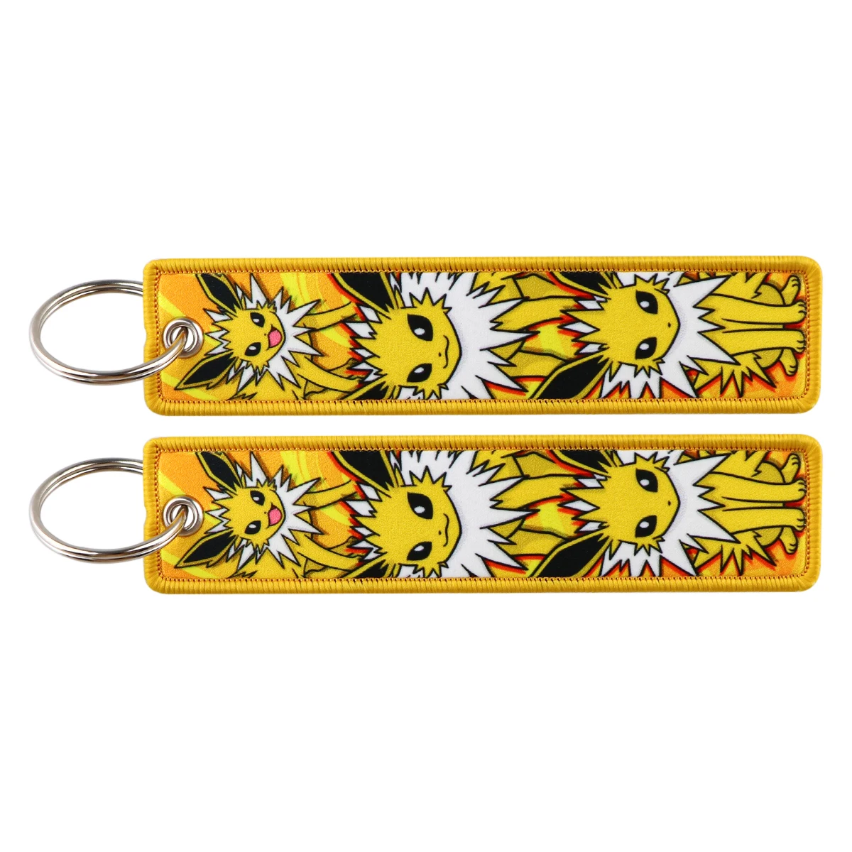 Charming Anime Cute Cartoon Embroidered Keychain | Stylish Key Holder & Accessory Gift