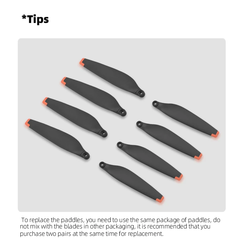 Hélices de Rechange pour DJI Mini 4 Pro/Mini 3 - 8 ou 16 PCS