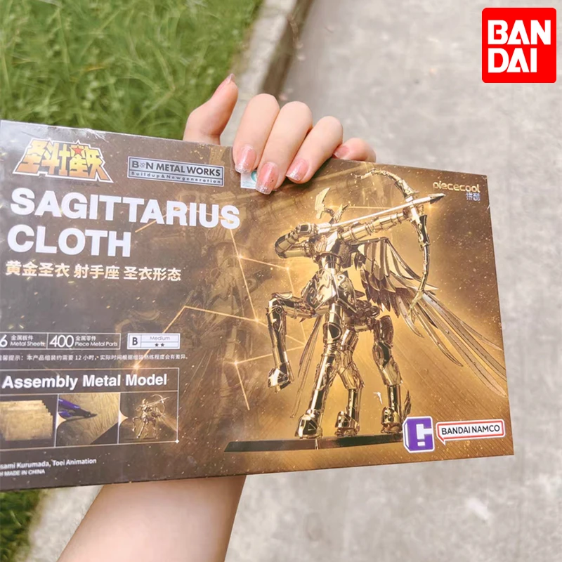 

Original Bandai Bnmw Saint Seiya Sagittarius Assembly Metal Model Pvc Action Model Statue Figures Anime Collect Adult Kid Toys
